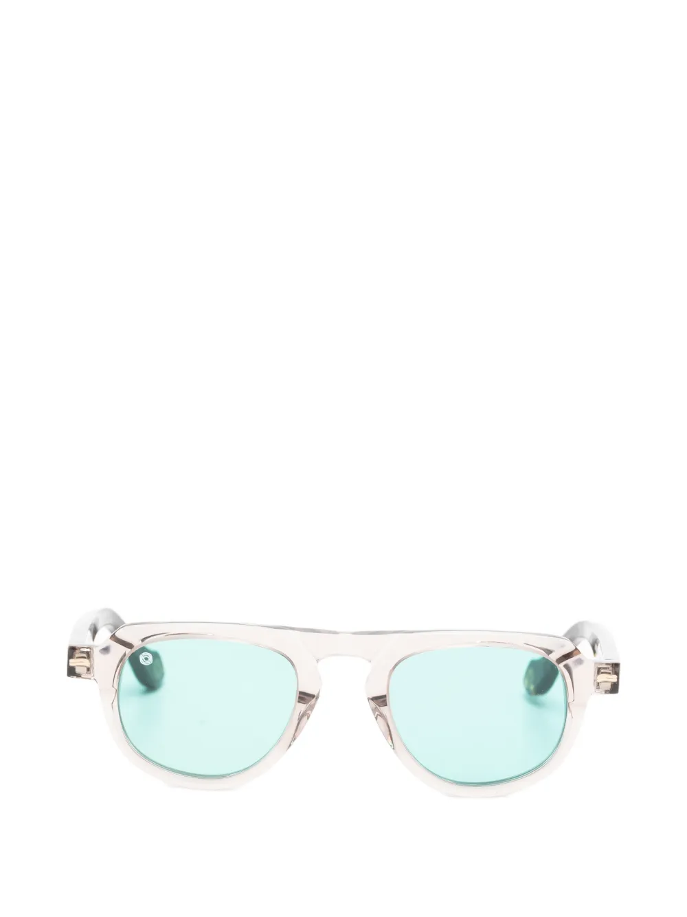 KYme Eron round-frame sunglasses - Marrone