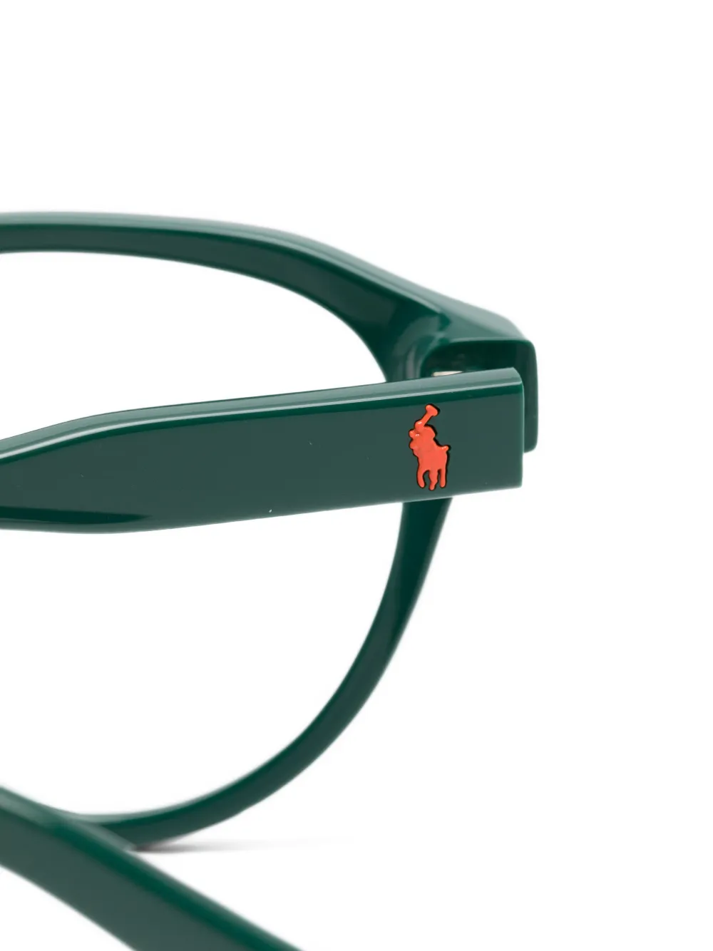 POLO RALPH LAUREN EYEWEAR Bril met rond montuur Groen
