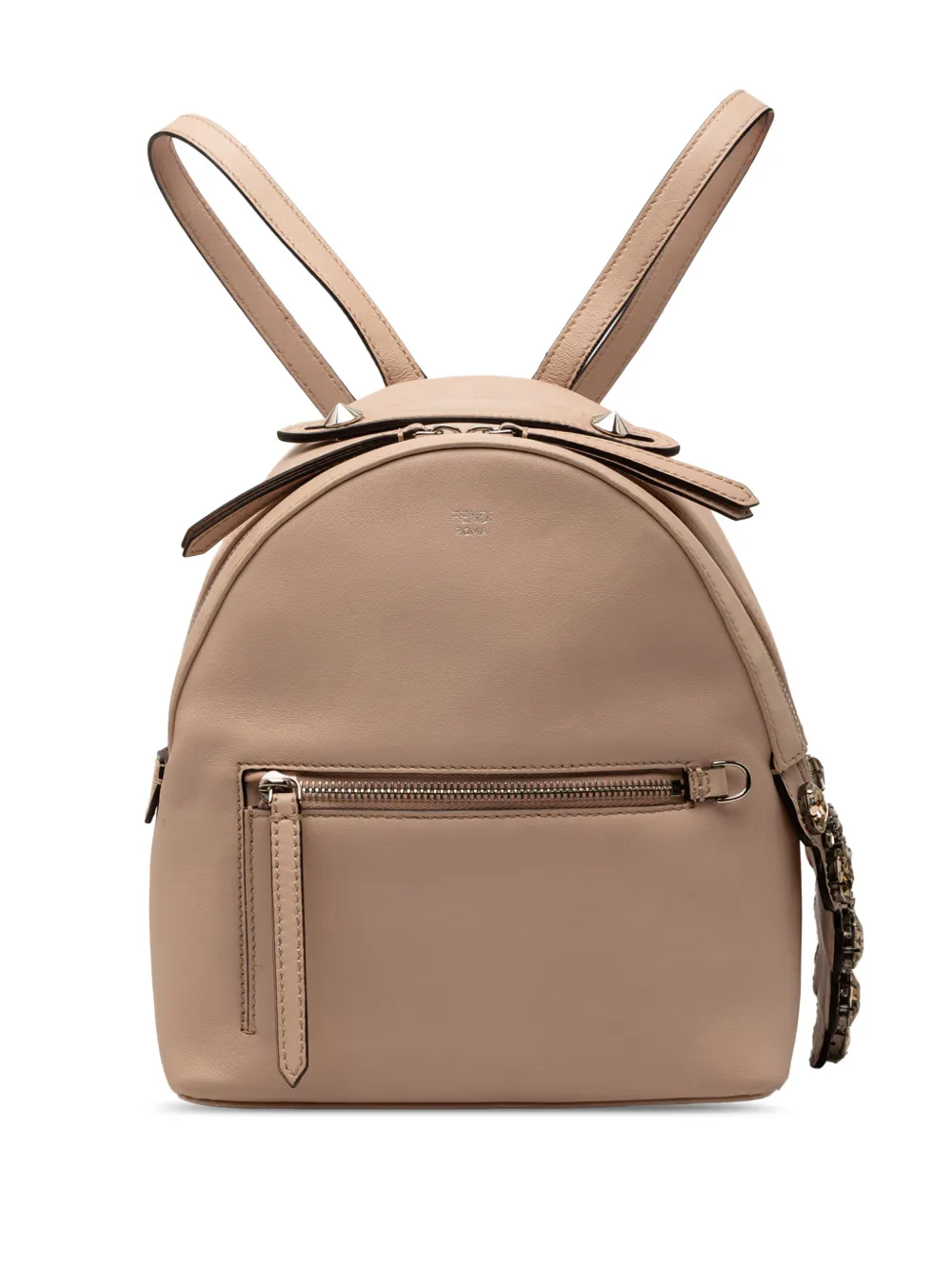 Fendi Pre-Owned 2010-2026 Mini Leather By The Way backpack - Marrone