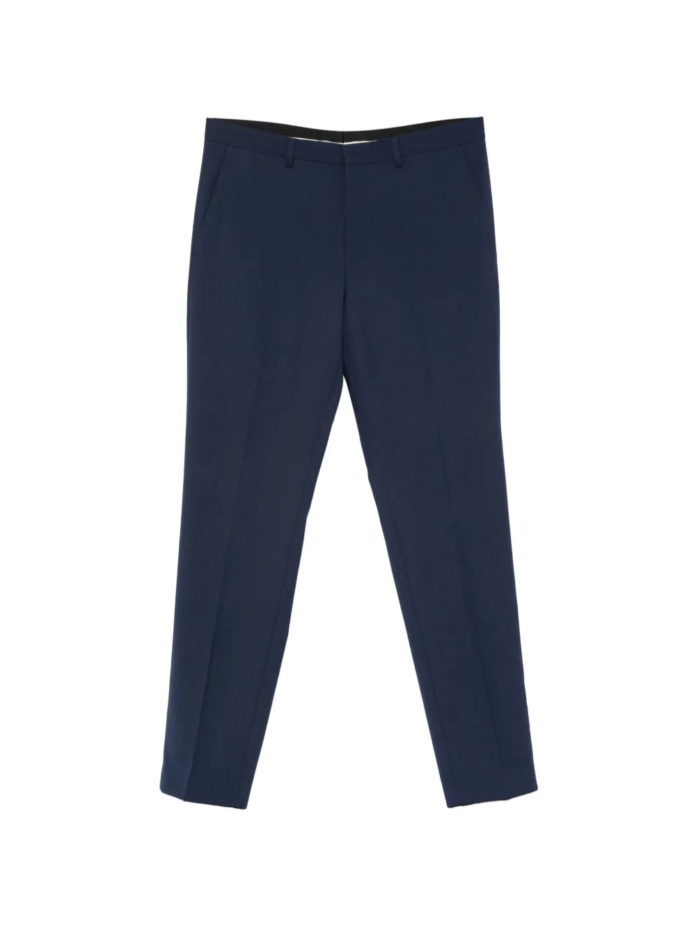BOSS flat-front trousers - Blu