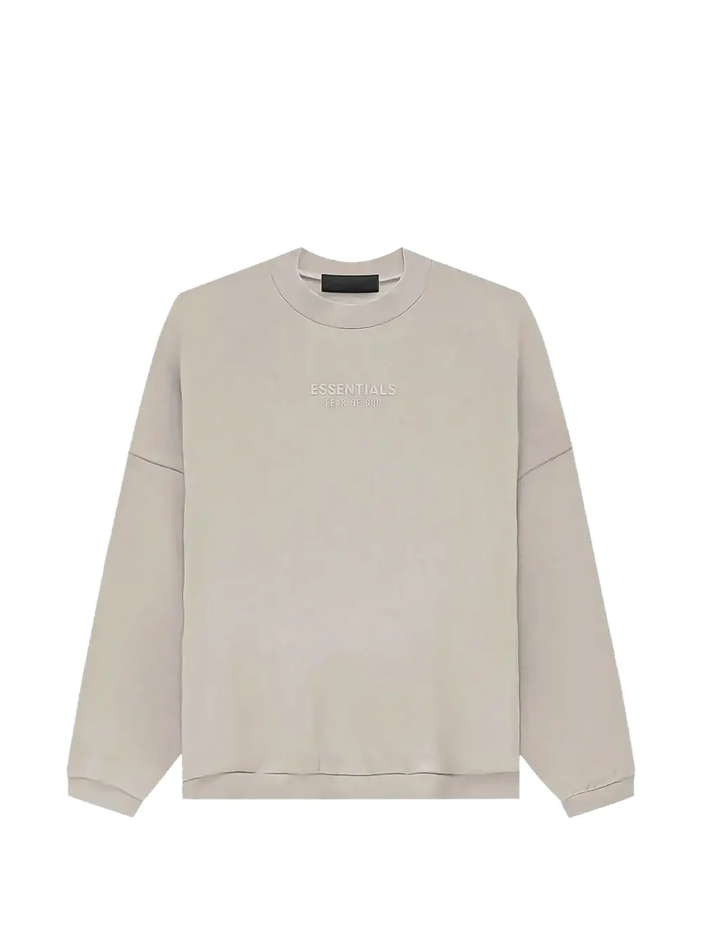FEAR OF GOD ESSENTIALS logo-print dropped-shoulder sweatshirt - Toni neutri