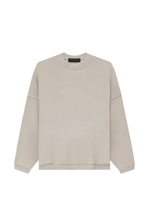 FEAR OF GOD ESSENTIALS logo-print dropped-shoulder sweatshirt