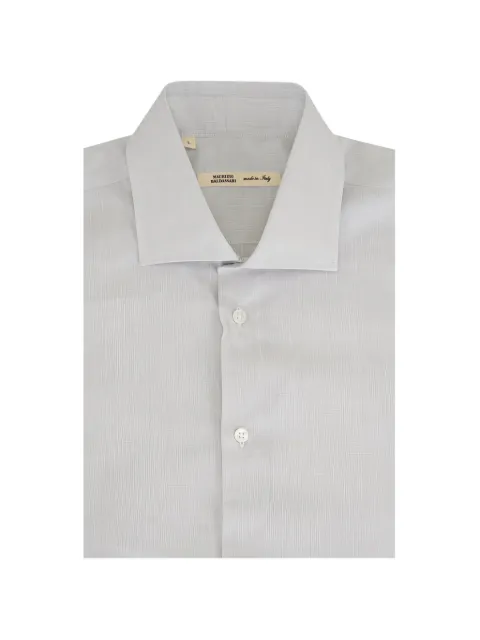 Maurizio Baldassari spread-collar pinstripe shirt