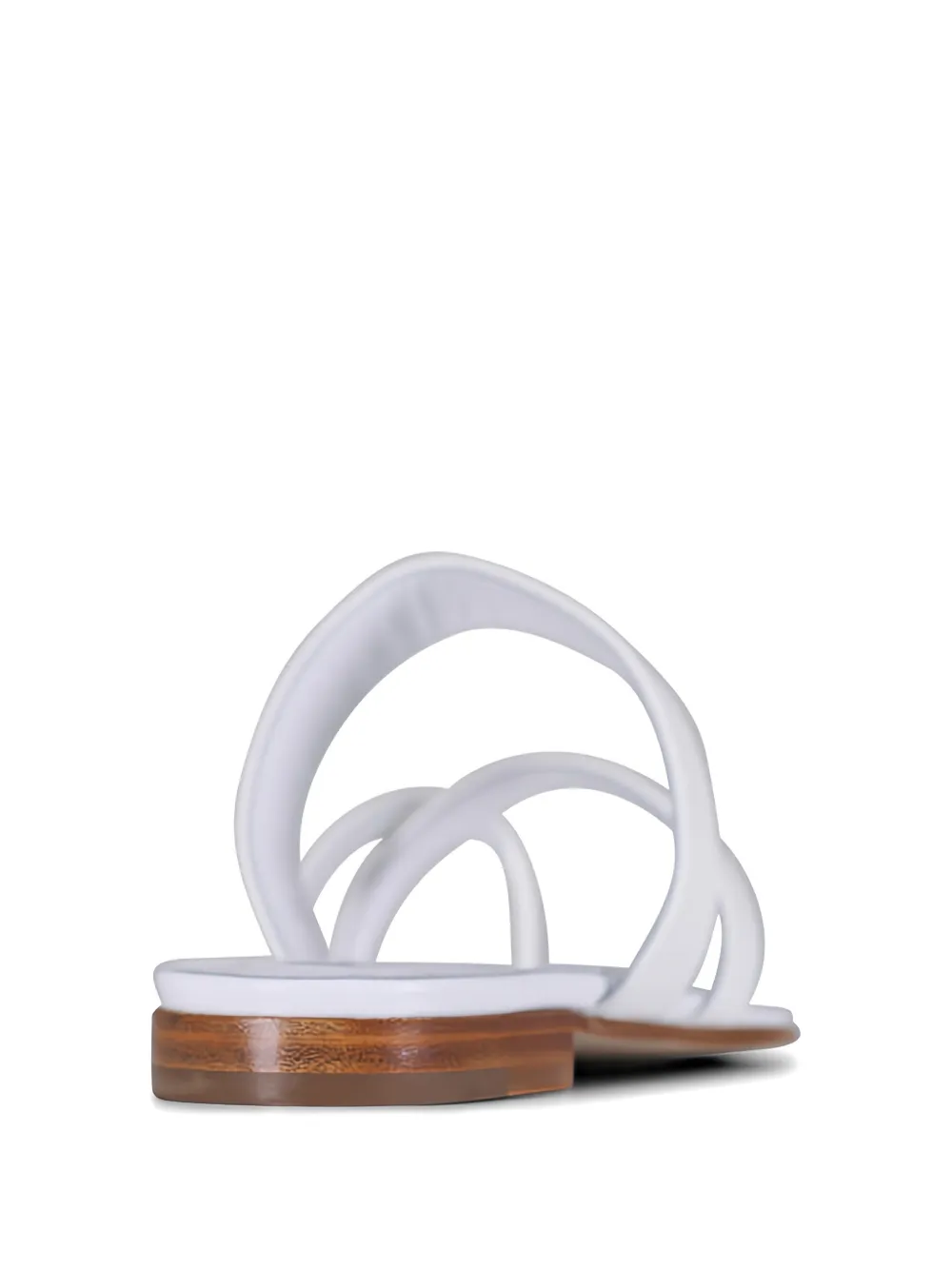 Manolo Blahnik multi-strap toe-post sandals Wit