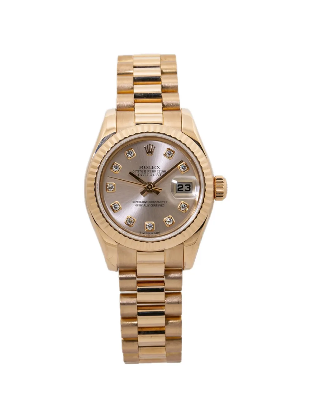 Rolex pre-owned Datejust 26mm watch - Toni neutri