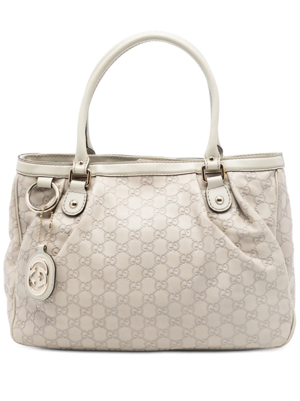 Gucci Pre-Owned 2016-2026 Guccissima Sukey tote bag - Bianco