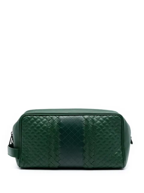Bottega Veneta Pre-Owned 2012-2026 Bicolor Nappa Intrecciato pouch