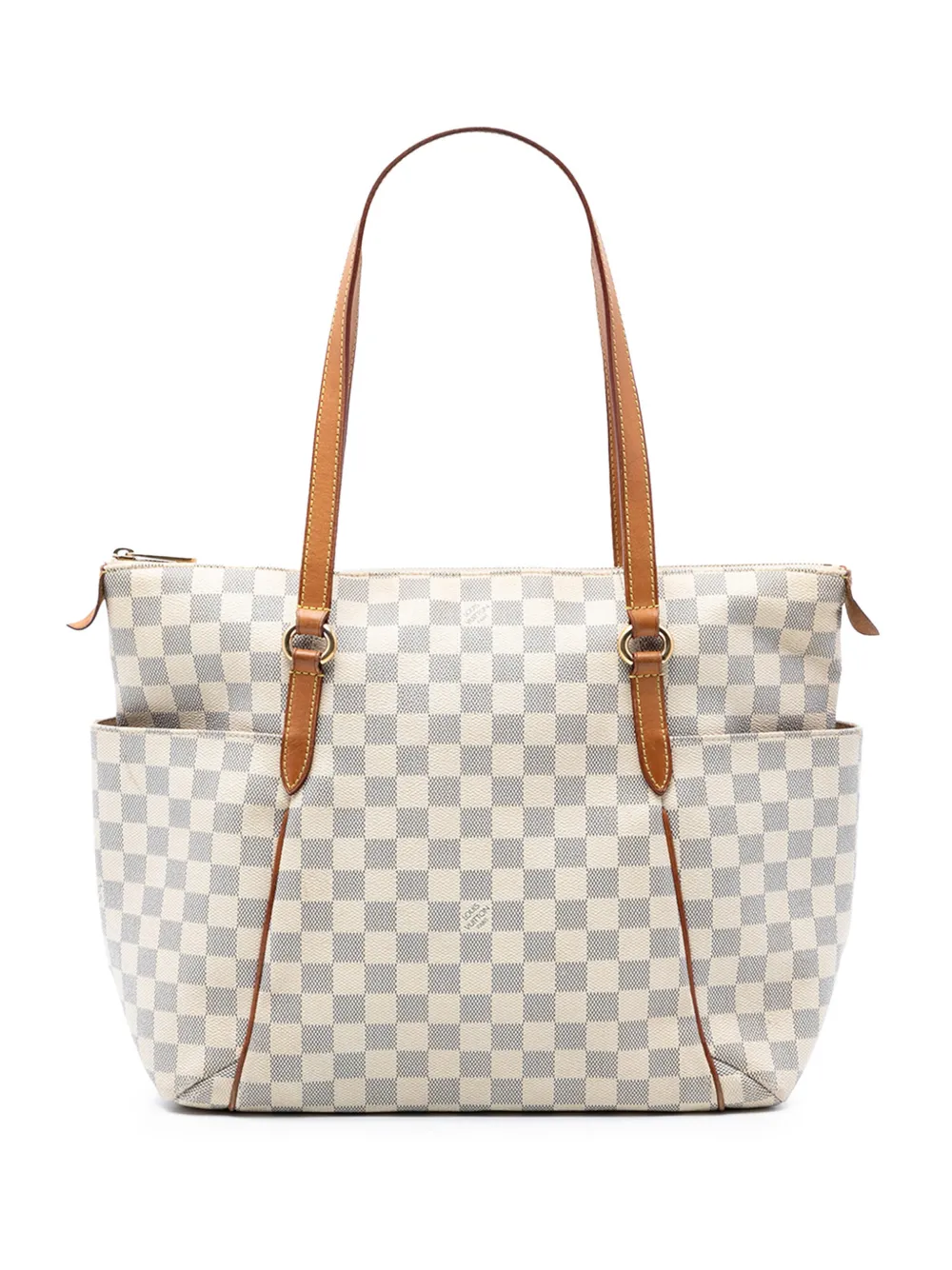 Louis Vuitton Pre-Owned 2010 Damier Azur Totally MM tote bag - Bianco
