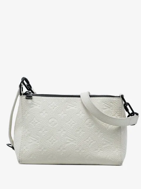 Louis Vuitton Pre-Owned 2019 Monogram Empreinte Triangle Messenger Bag satchel