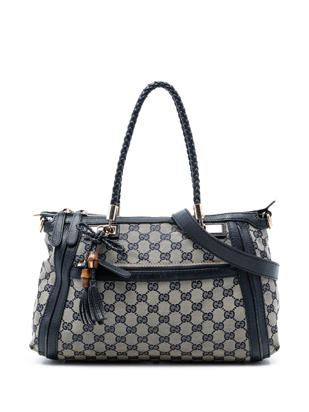 Gucci Pre-Owned 2016-2026 GG Canvas Bella satchel - Toni neutri