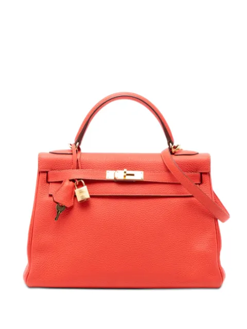 Hermès Pre-Owned 2013 Togo Kelly II Retourne 32 satchel