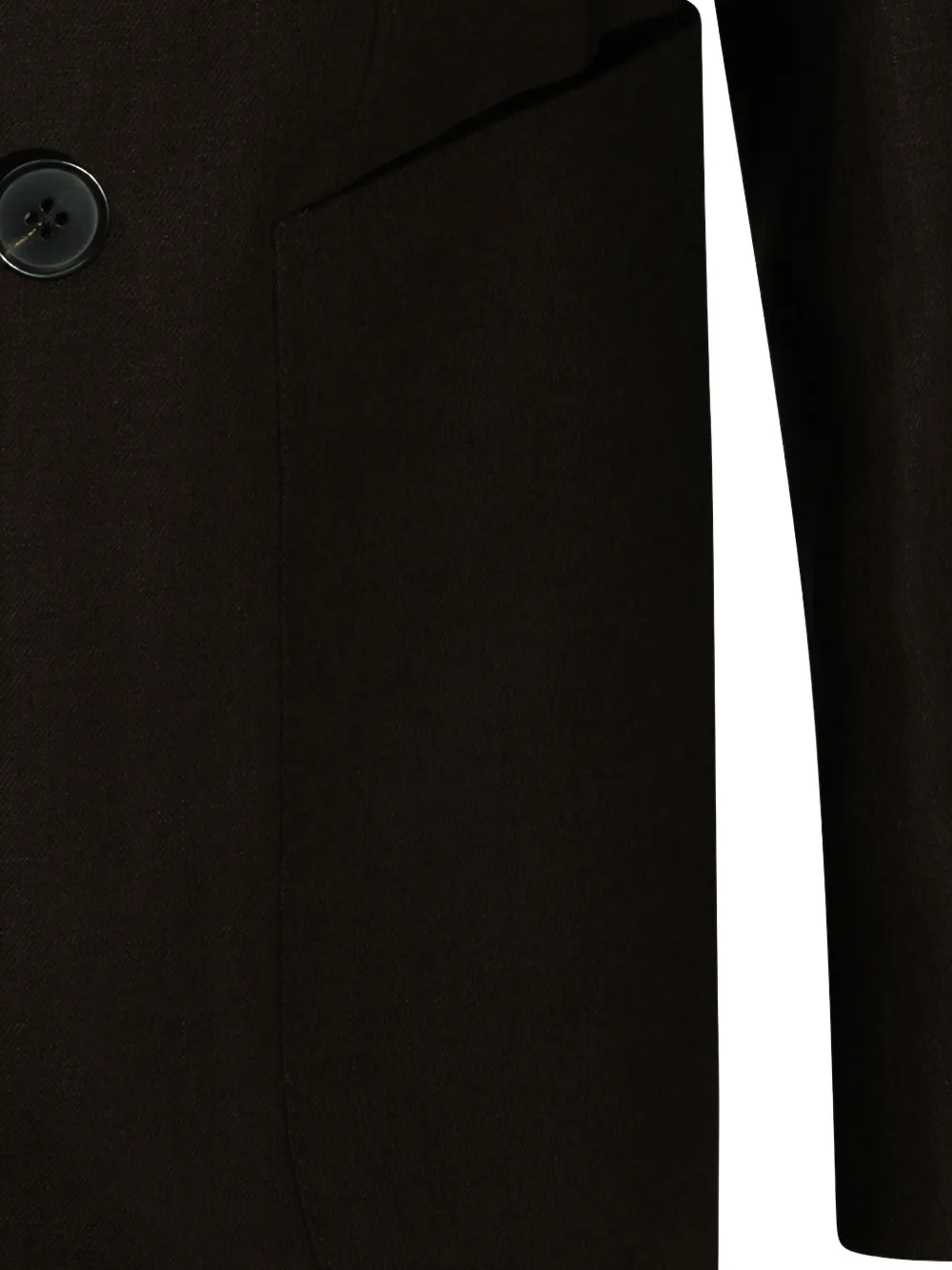 Zegna Oasi Lino blazer met dubbele rij knopen Bruin