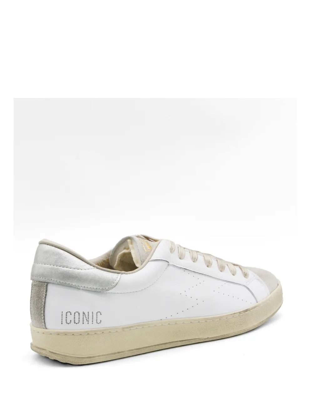 MOA CONCEPT Iconic perforated panelled sneakers Wit