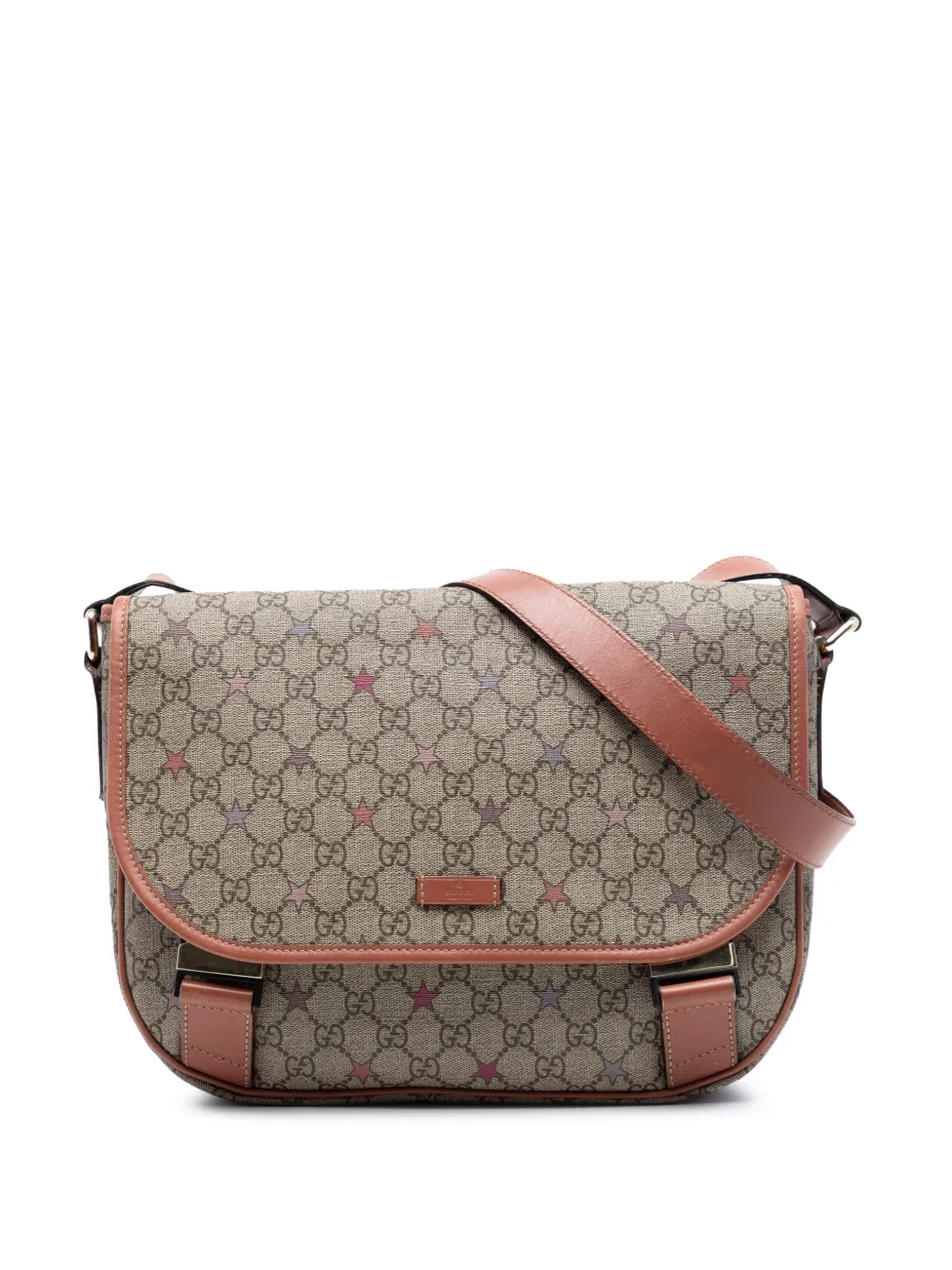 Gucci Pre-Owned 2000-2015 GG Supreme Umhängetasche - Nude