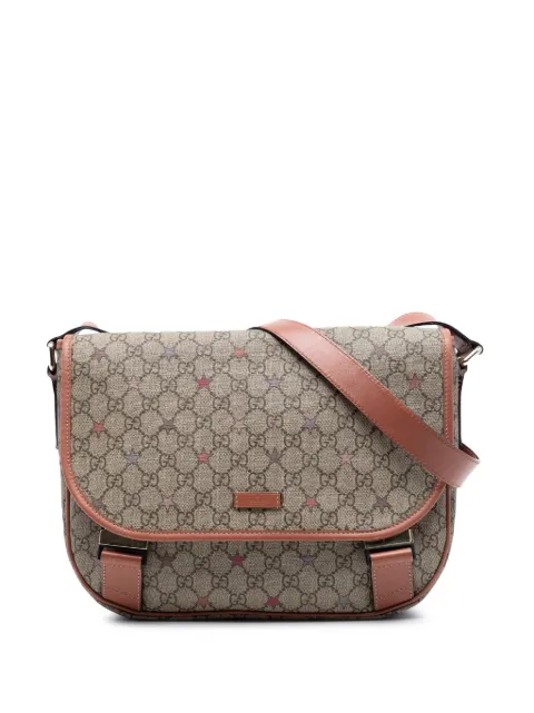 Gucci Pre-Owned bolsa crossbody Stars de lona GG Supreme 2000-2015