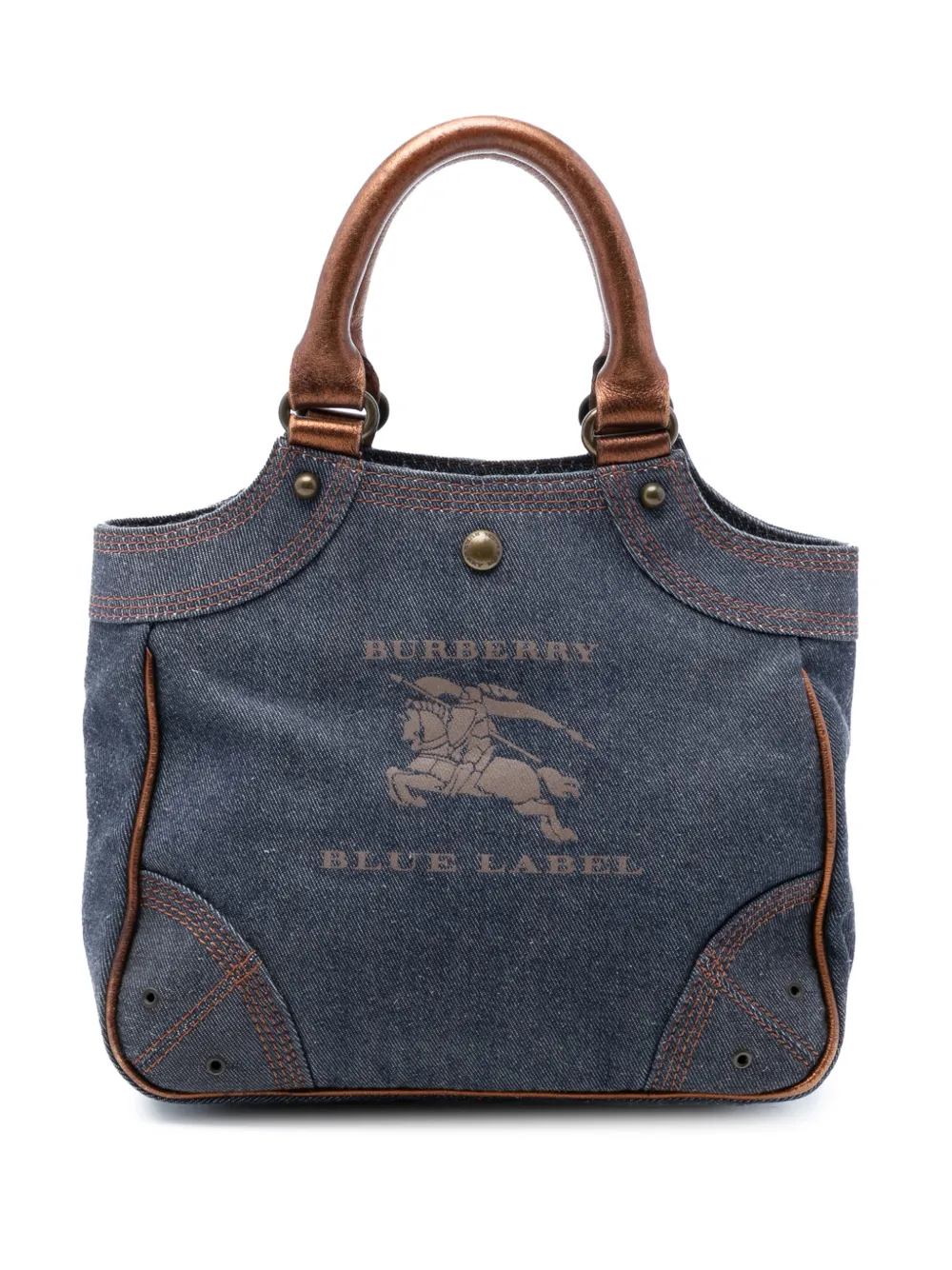 Burberry Pre-Owned 2023-2026 Jeans-Handtasche - Blau