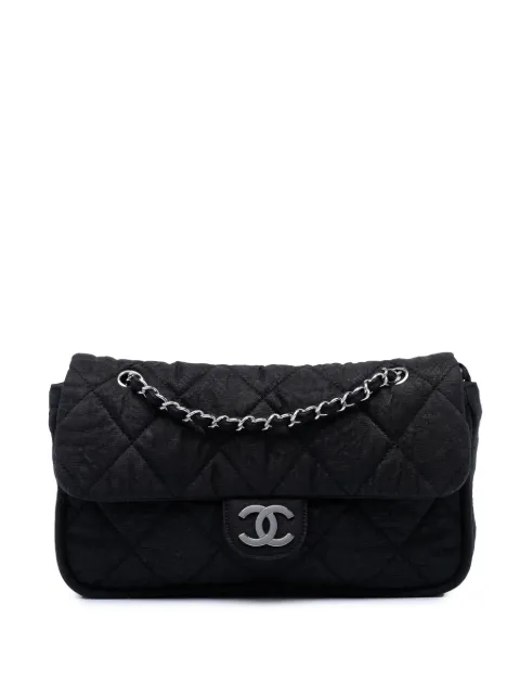 CHANEL Pre-Owned Borsa a spalla Le Marais Ligne Flap in tela cerata 2008-2009