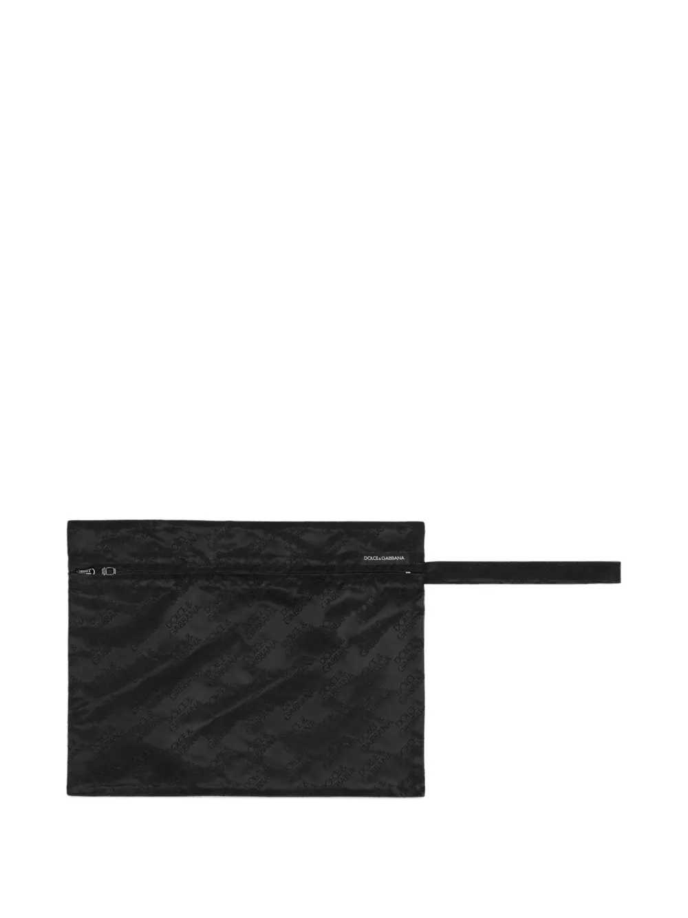 Dolce & Gabbana Zwembroek met jacquard en logo Zwart