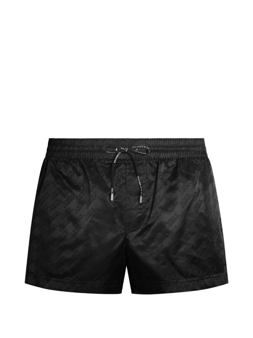 Dolce & Gabbana Boxer con logo jacquard - Nero