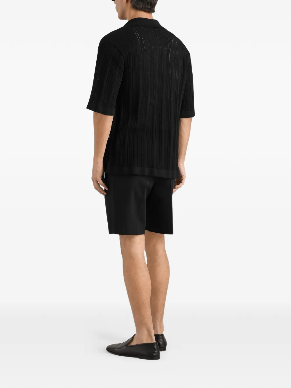 Dolce & Gabbana Geperforeerde blouse Zwart