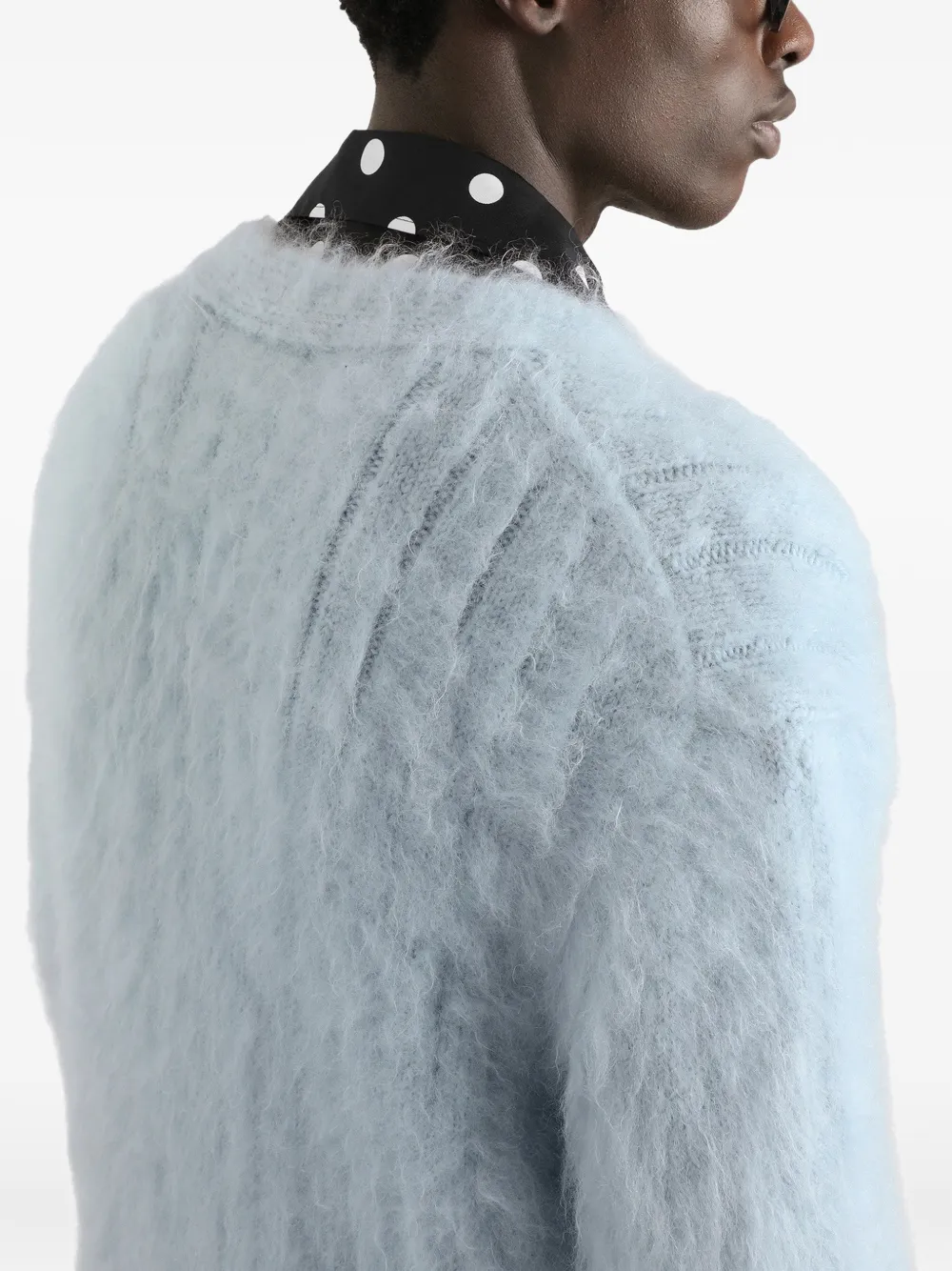 Dolce & Gabbana Mohair vest Grijs