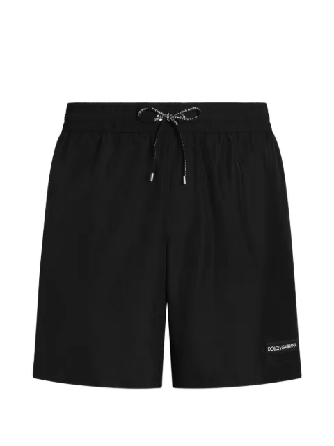 Dolce & Gabbana canvas swim shorts