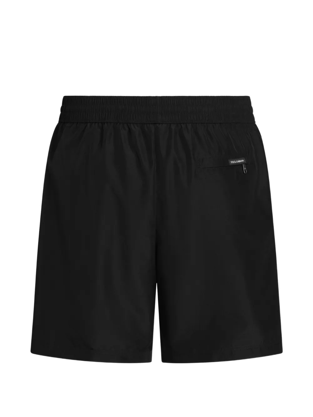 Dolce & Gabbana Canvas zwembroek Zwart