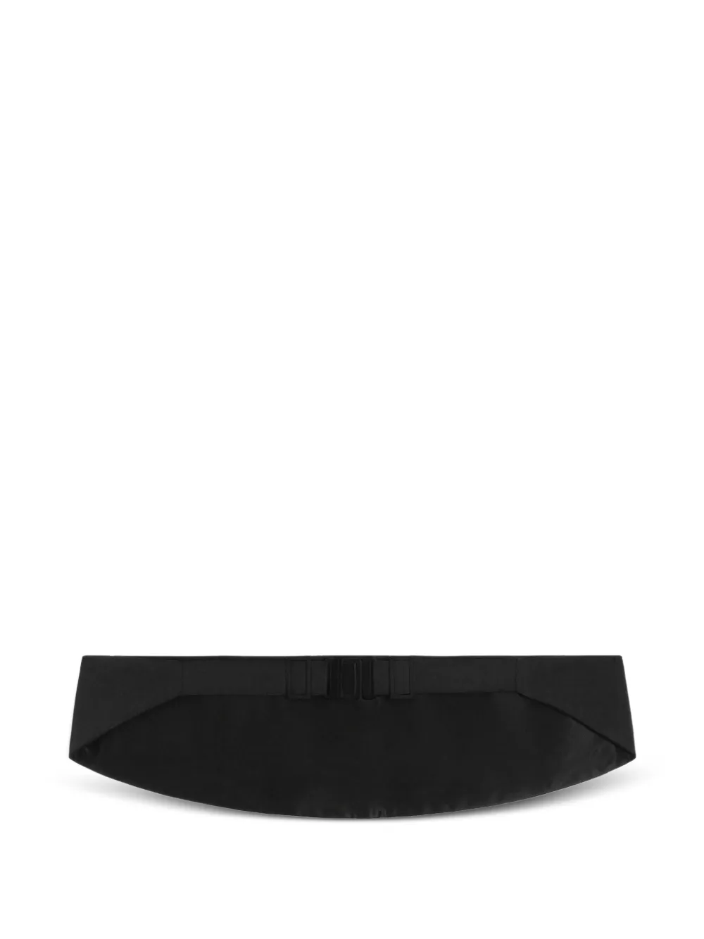 Dolce & Gabbana Satijnen cummerbund riem Zwart