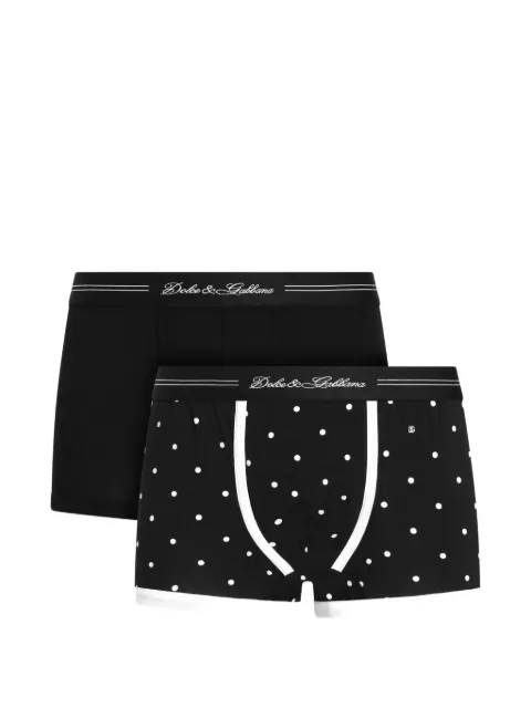 Dolce & Gabbana bi-pack cotton jersey boxers