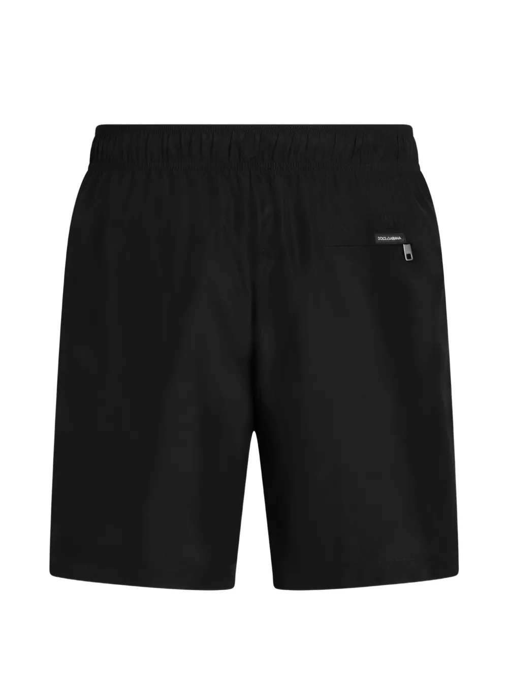 Dolce & Gabbana Canvas zwembroek Zwart