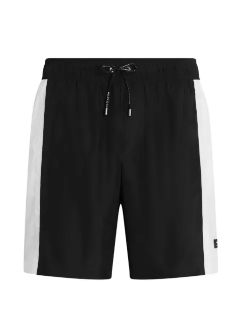 Dolce & Gabbana Bermuda de praia em canvas