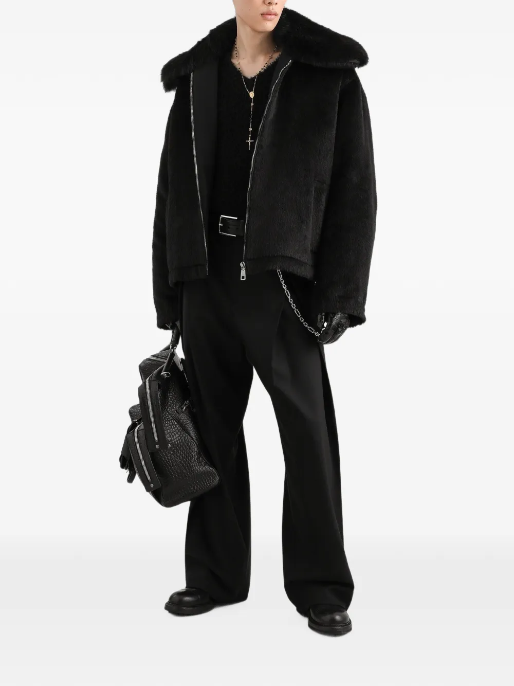 Dolce & Gabbana Trui van alpacablend Zwart