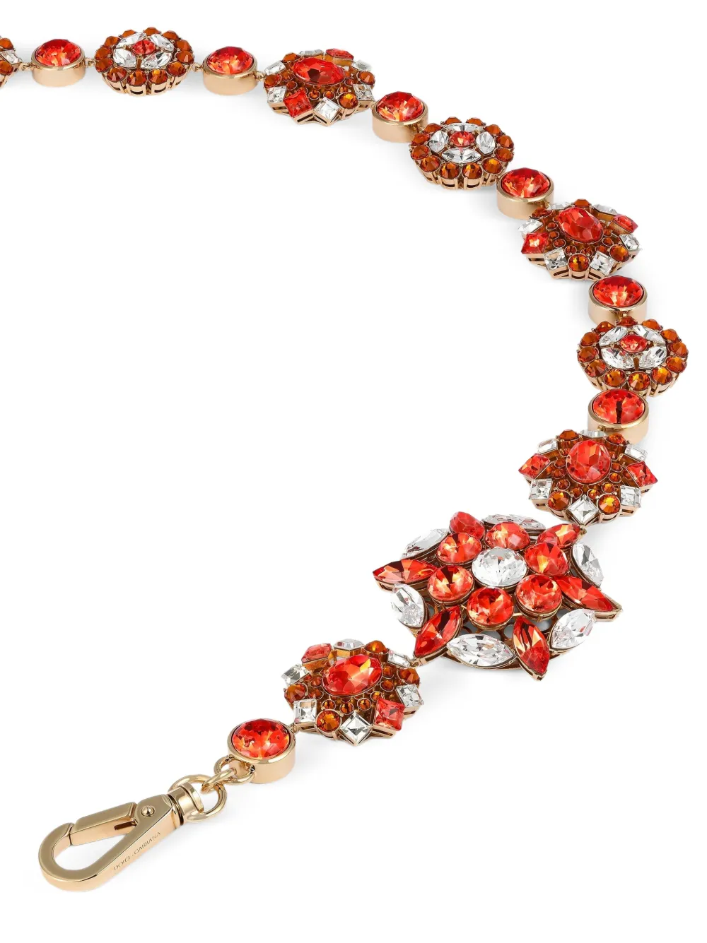 Dolce & Gabbana Riem met stras Goud