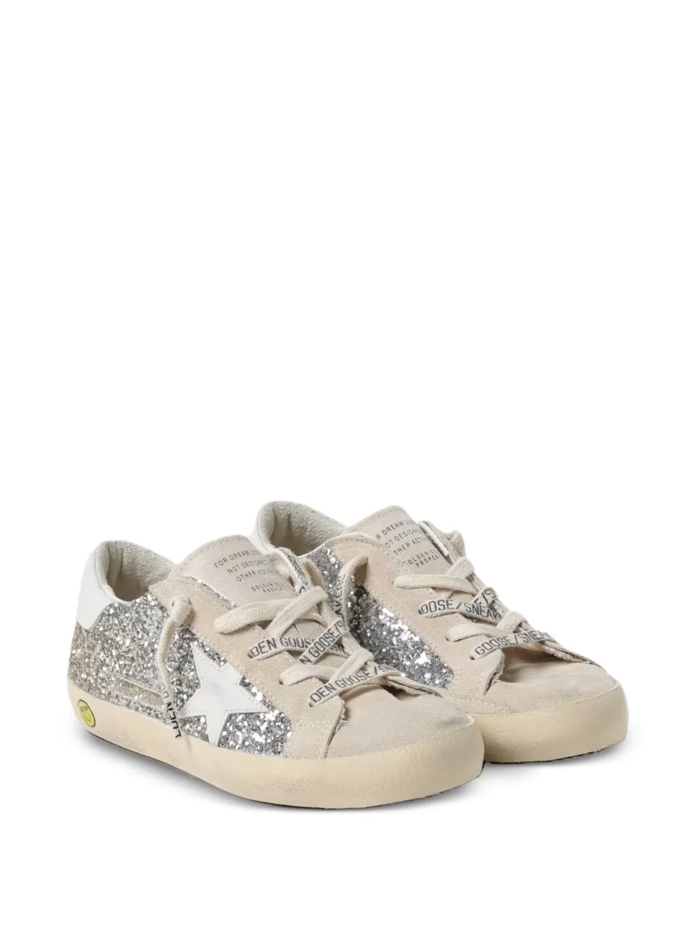 Golden Goose Kids Super-Star sneakers - Argento