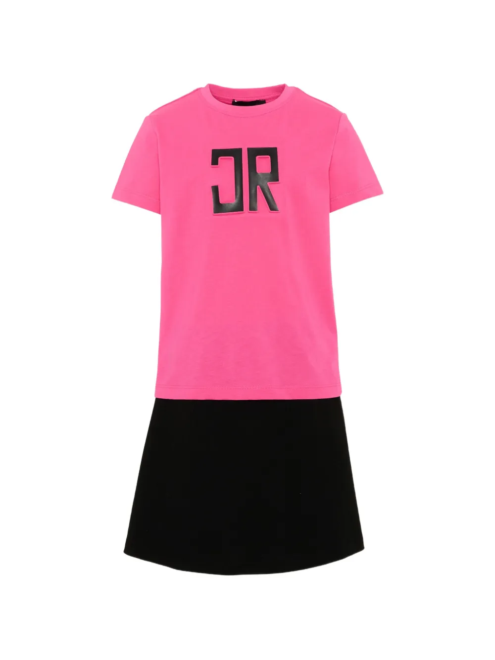 John Richmond Junior logo-patch tracksuit - Rosa