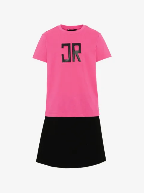 John Richmond Junior traje deportivo con parche del logo