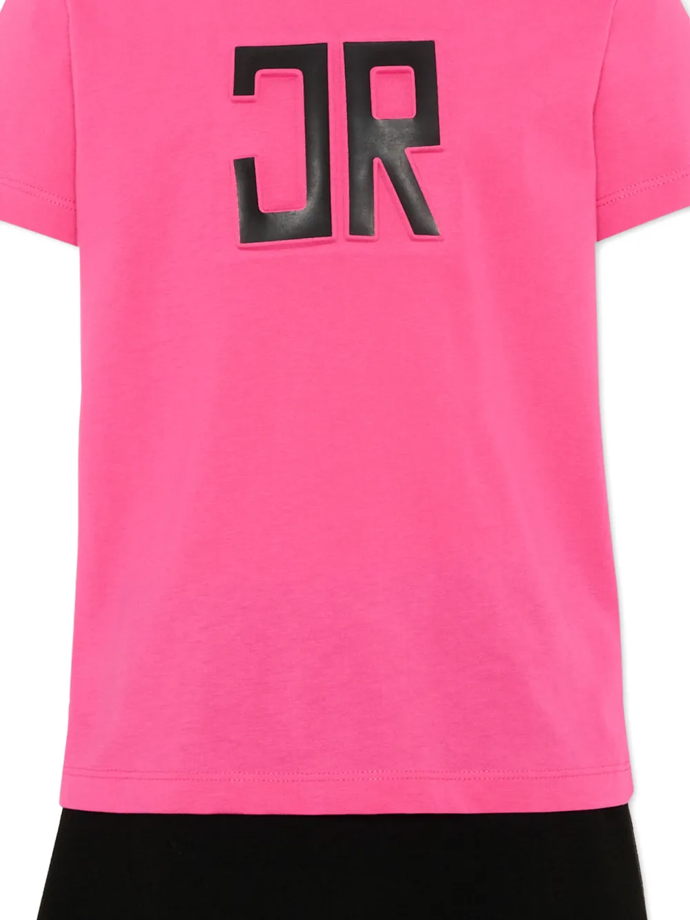 John Richmond Junior Trainingspak met logopatch Roze