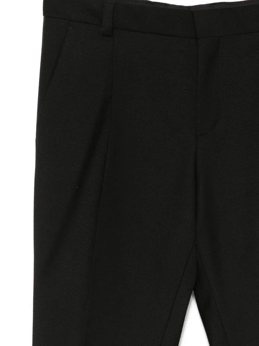 BOSS Broek met zijstreep Zwart