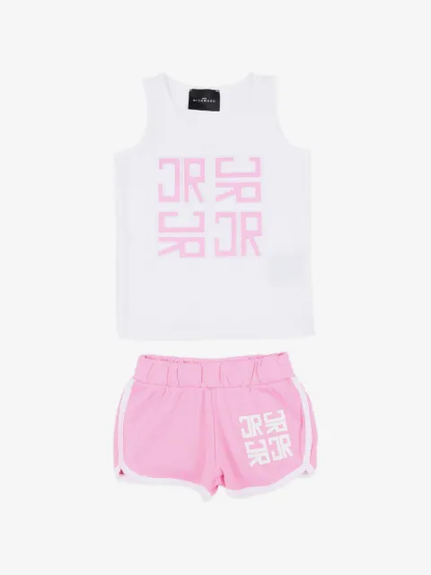 John Richmond Junior logo-print cotton tracksuit
