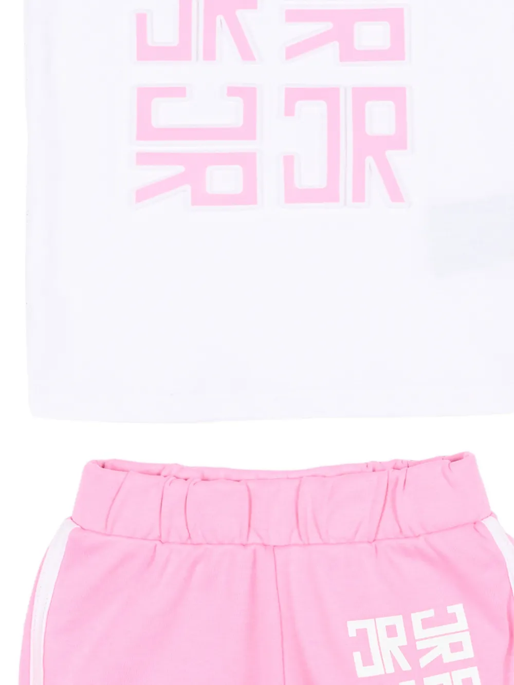 John Richmond Junior Trainingspak met logoprint Roze