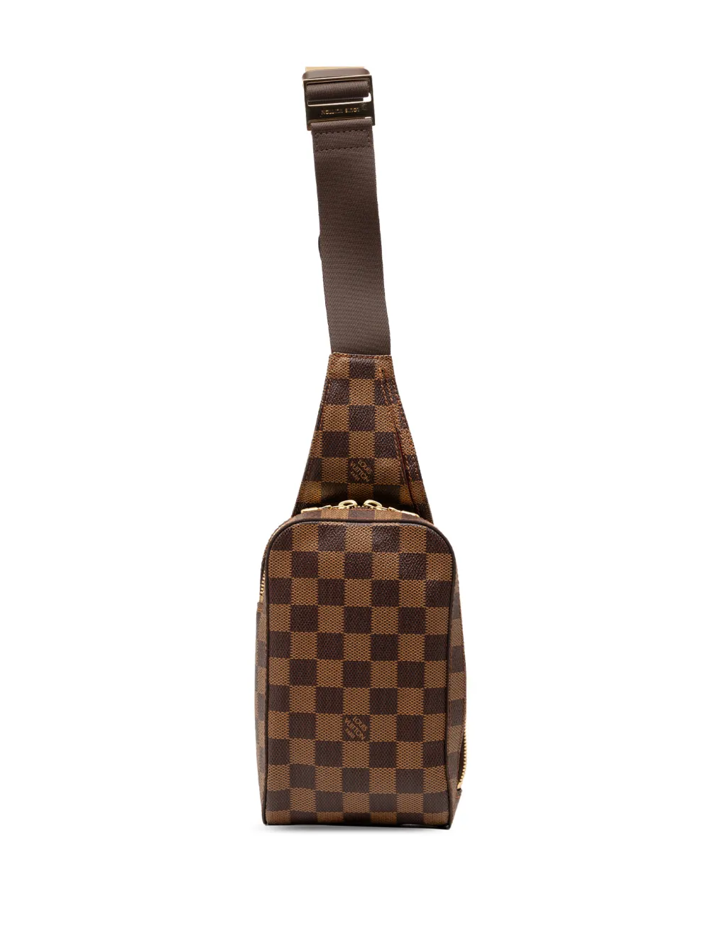 Louis Vuitton Pre-Owned 2004 Damier Ebene Geronimos Umhängetasche - Braun