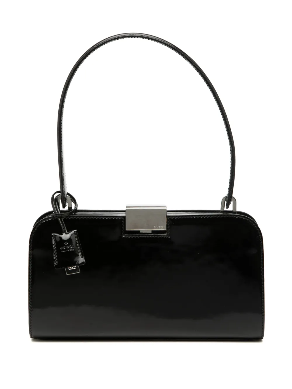 Gucci Pre-Owned 2000-2015 Patent Clasp handbag - Nero