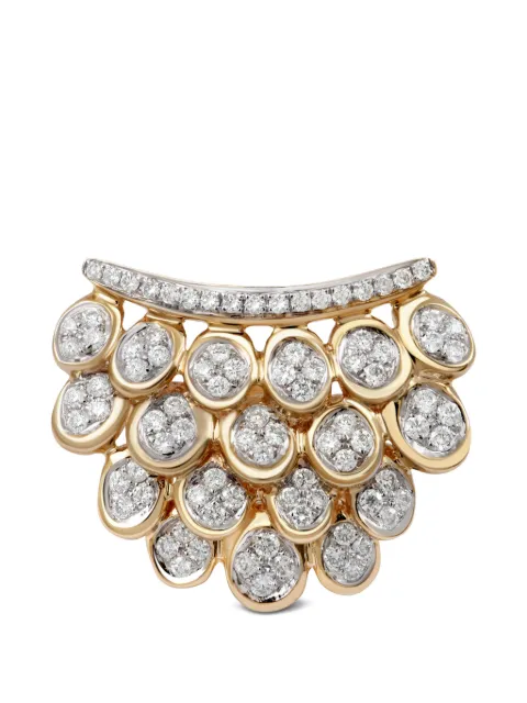 Rainbow K arete Blossom Full Pave con diamantes