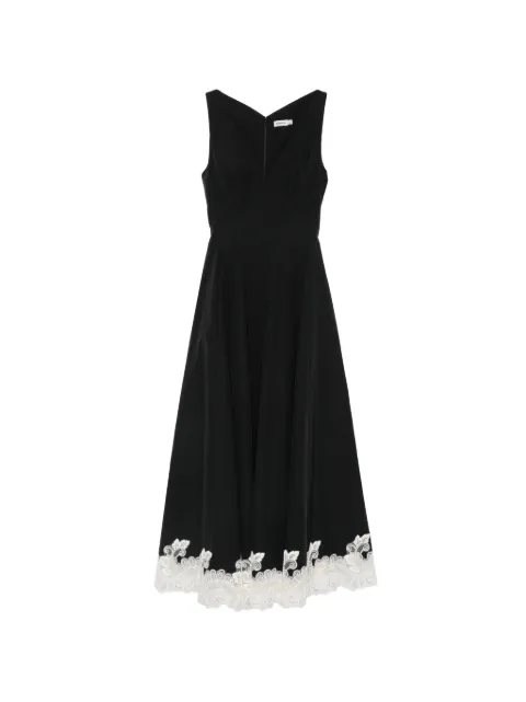 Simkhai Mira lace-trim midi dress