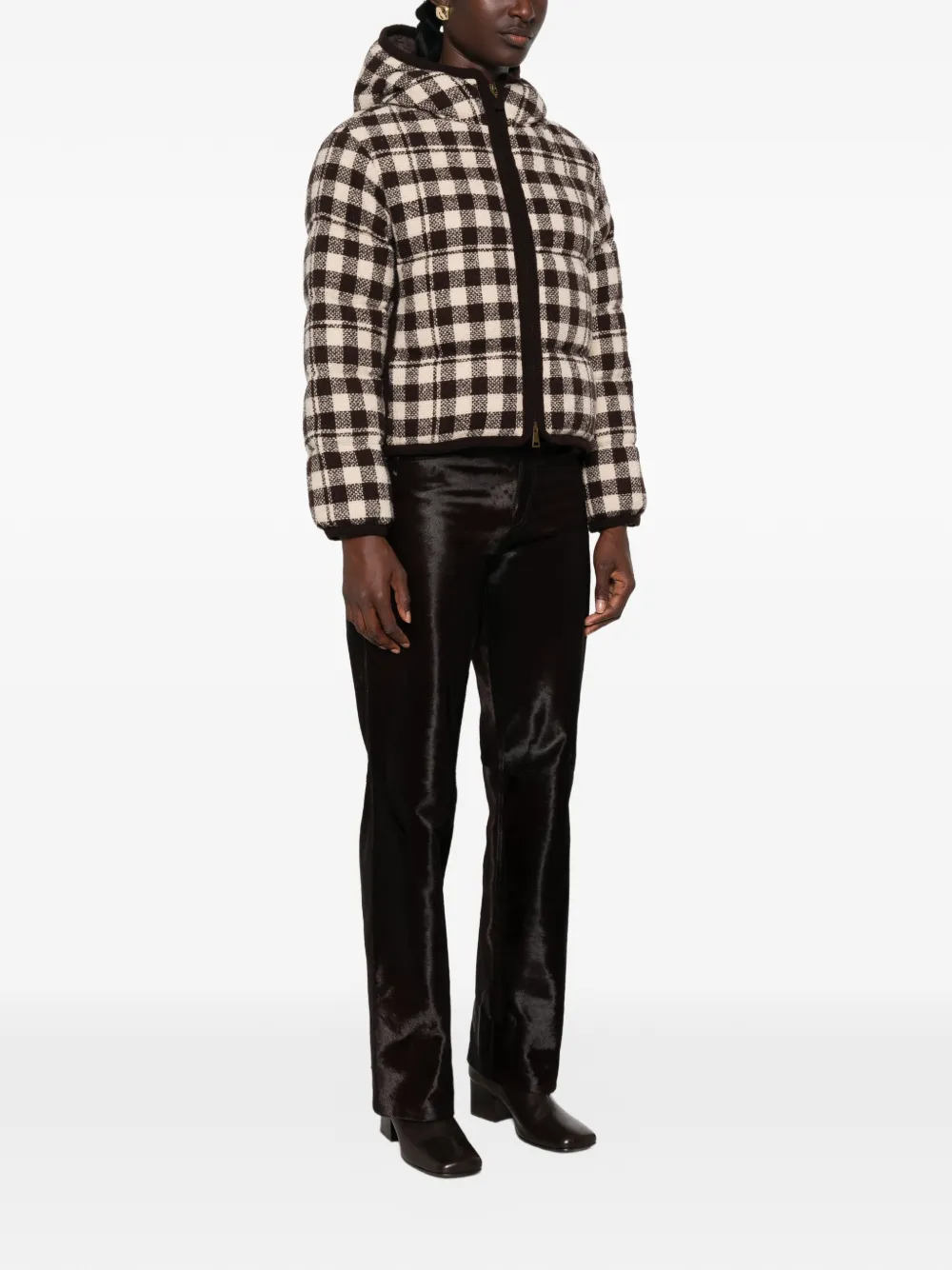 Brandon Maxwell Midi-jurk met asymmetrische hals Rood