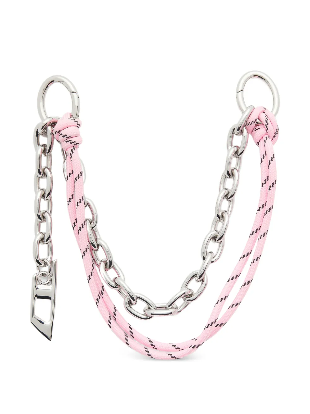 Diesel Chain-D M charm - Argento