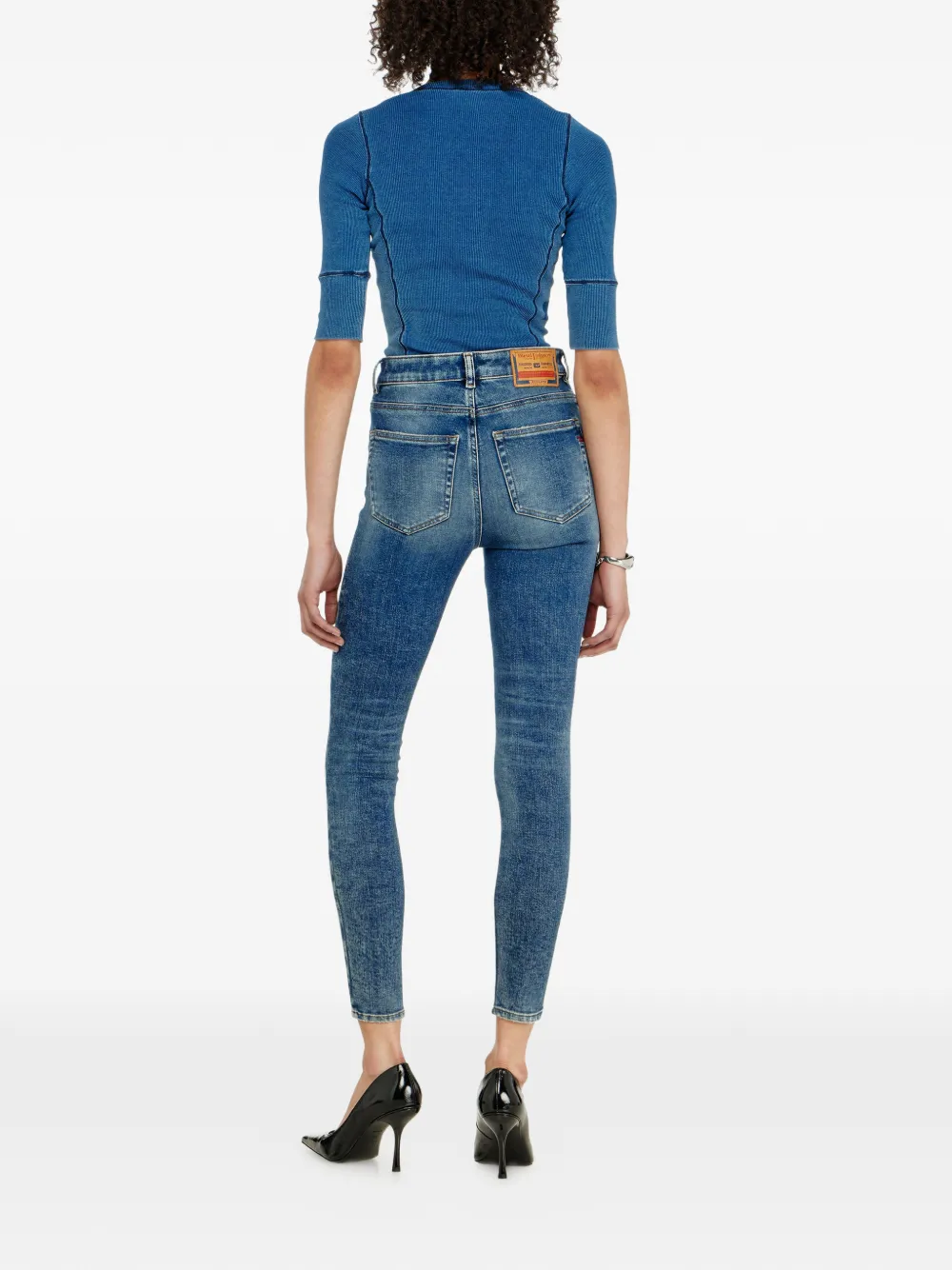 Diesel 1984 skinny jeans Blauw