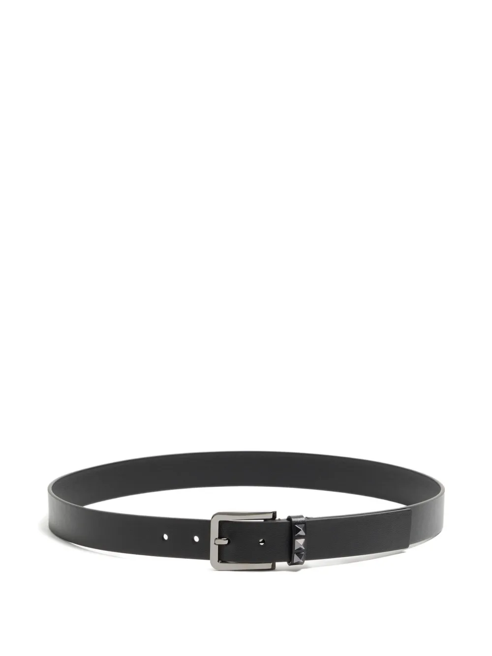 Valentino Garavani Rockstud calfskin belt - Schwarz