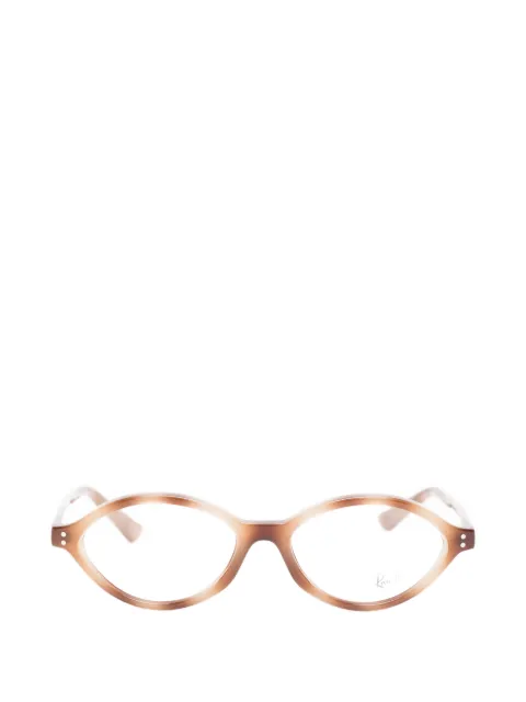 Ray-Ban oval-frame glasses