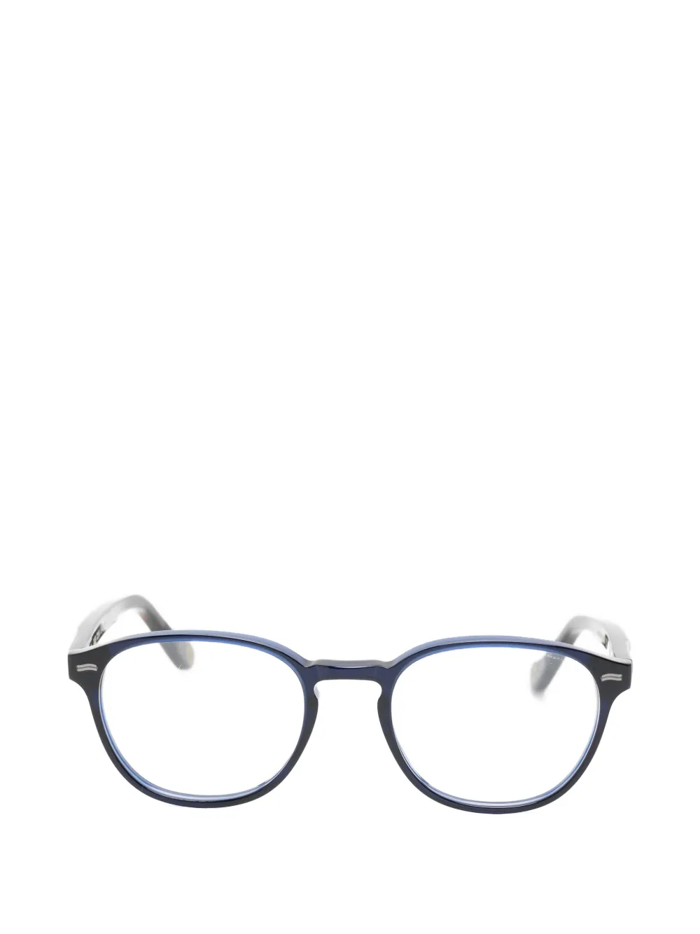 KYme Caleb round-frame glasses - Blu